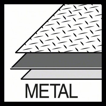 BOSCH Dierová píla na plech Sheet Metal 25 mm, 1
