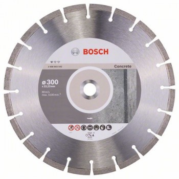 BOSCH Diamantový rezací kotúč Standard for Concrete 300 x 22,23 x 3,1 x 10 mm