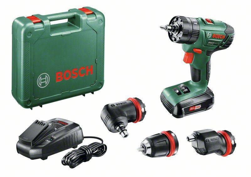 Obrázok Aku príklepová vŕtačka Bosch Home and Garden AdvancedImpact 18 06039A3400, 18 V, 1.5 Ah, Li-Ion akumulátor