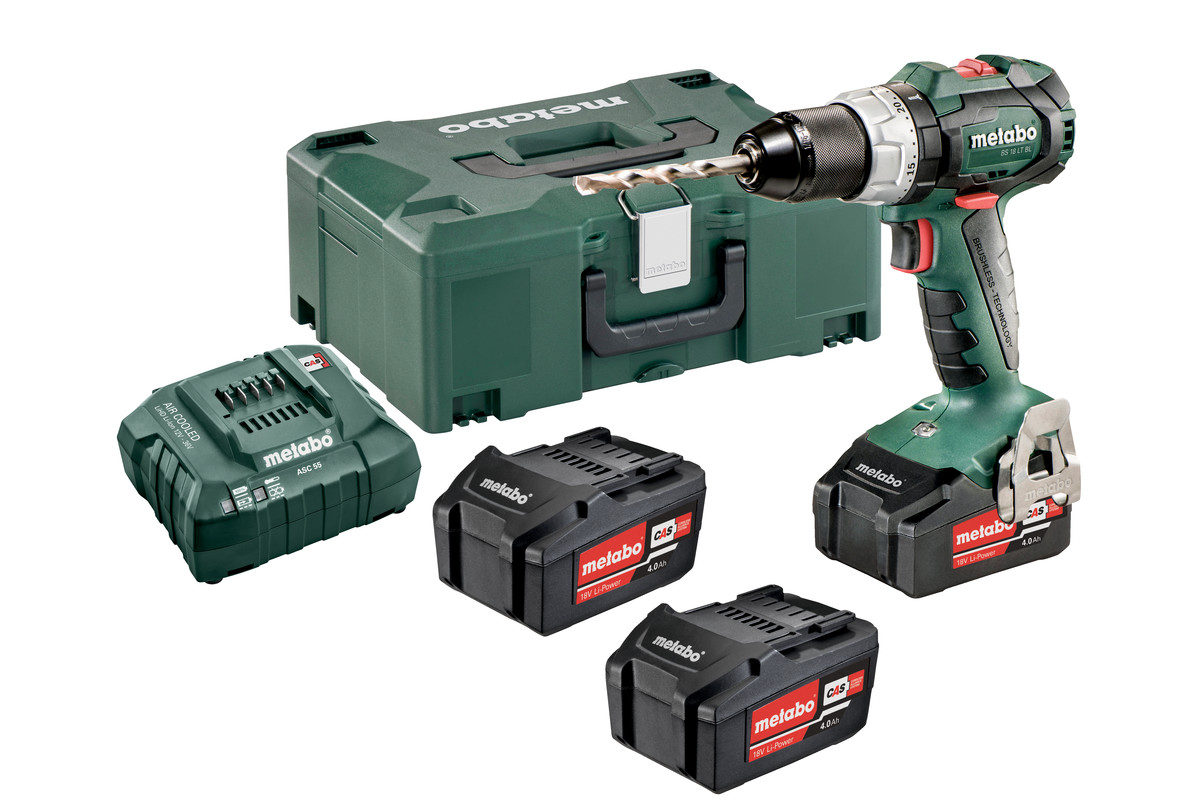 Obrázok Metabo BS 18 LT BL Set 3x4,0 Ah