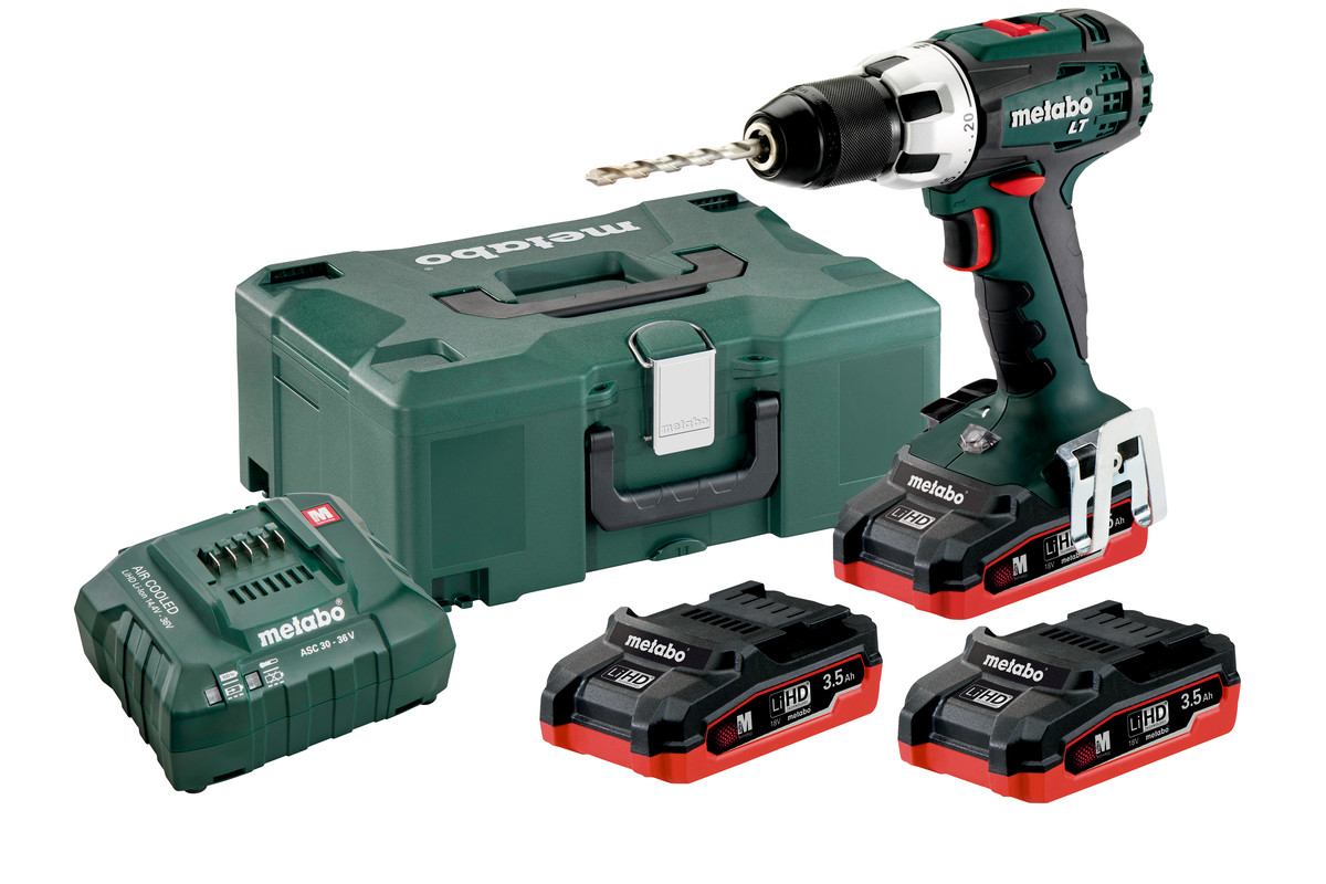 Obrázok Metabo aku vrtačka BS18 LT set 3x3,5Ah