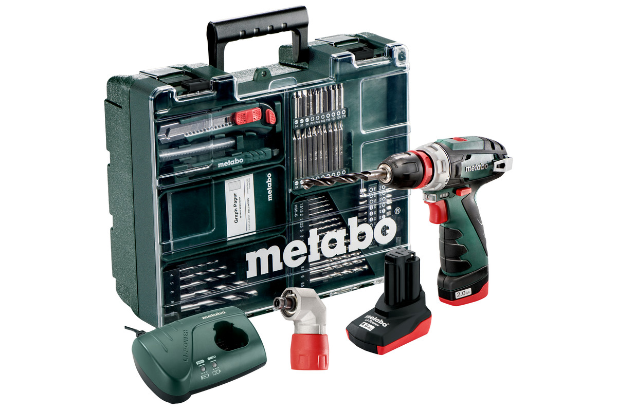 Obrázok Metabo PowerMaxx BS Quick Pro Set Mobilná dielňa 600157880