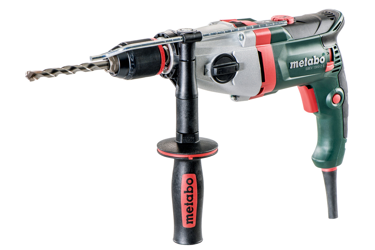 Obrázok Príklepová vŕtačka Metabo SBEV 1300-2 S 600786500, 1300 W, + púzdro